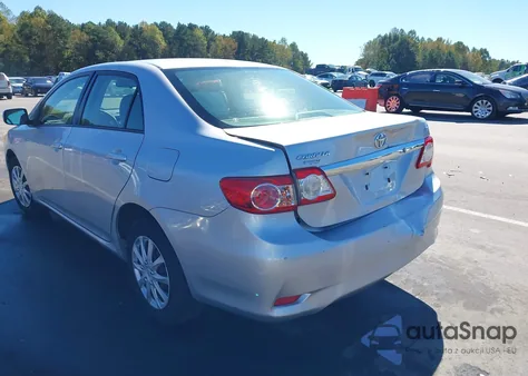 2011 Toyota Corolla Le из США, поврежденный, VIN JTDBU4EE6B9154591